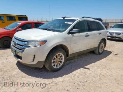 2013 Ford EDGE SE, white — VIN 2FMDK3GC1DBC74093, Copart
