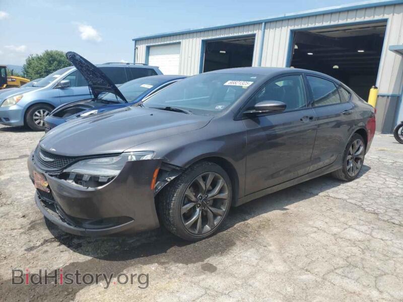 2016 Chrysler 200 S (VIN 1C3CCCDG3GN110474) — photo 1 of 12, Copart, damage: front end
