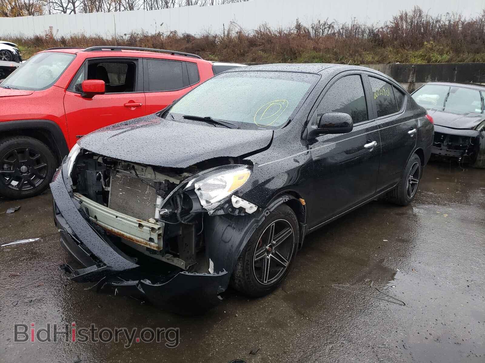 2012 NISSAN VERSA - VIN: 3N1CN7AP0CL852796 - Фото 2