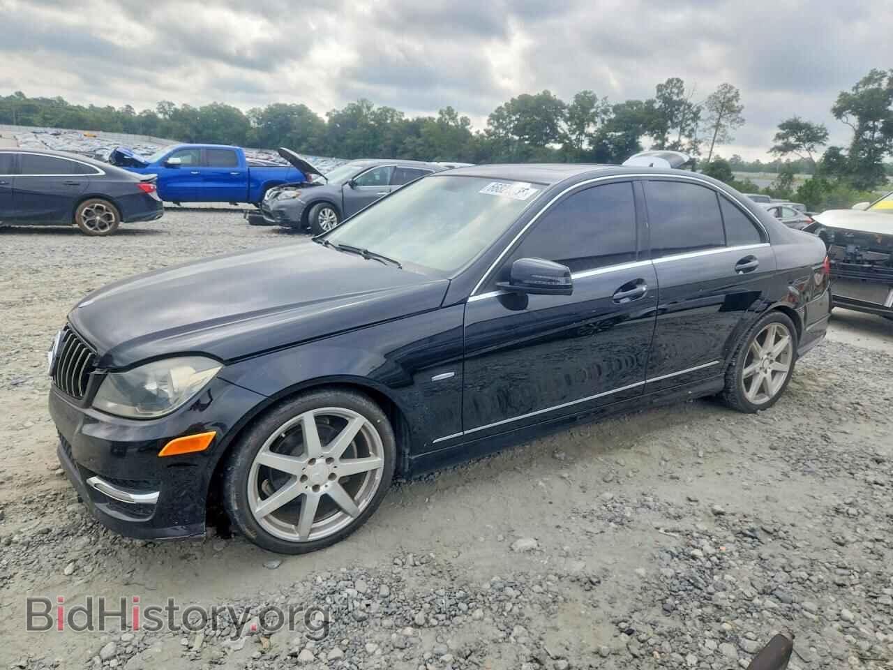 Фотография WDDGF4HB8CR191067 - MERCEDES-BENZ C-CLASS 2012