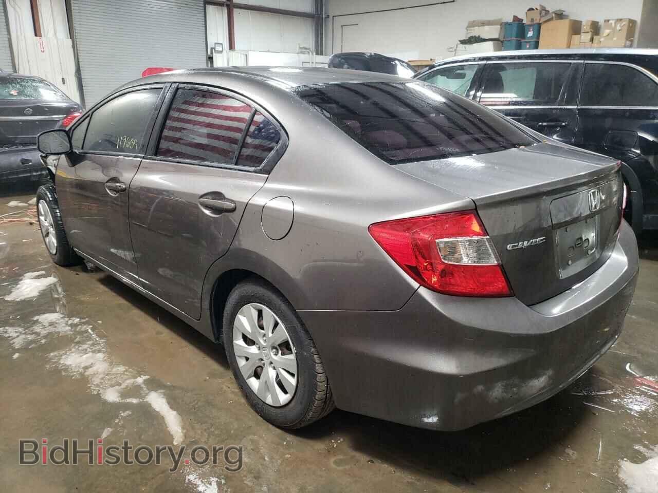 2012 HONDA CIVIC - VIN: 19XFB2F52CE332276 - Фото 2