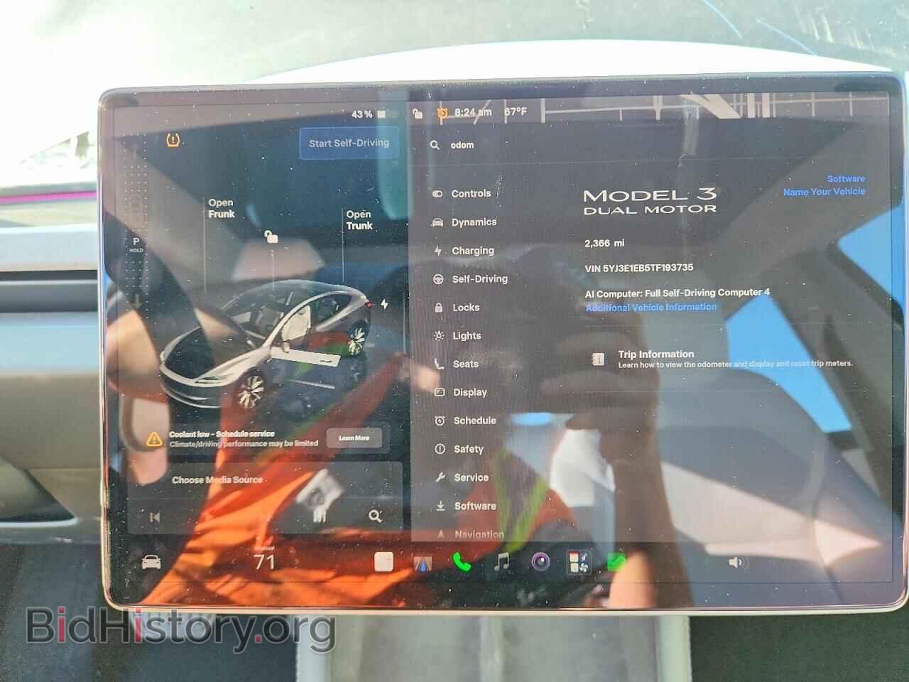 2026 TESLA MODEL 3 - VIN: 5YJ3E1EB5TF193735 - Photo 9