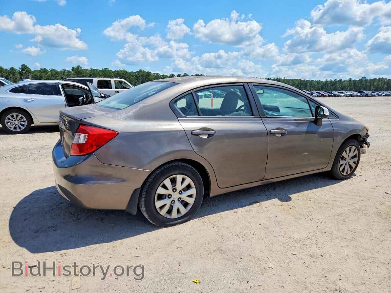 2012 HONDA CIVIC - VIN: 2HGFB2F54CH522120 - Photo 3