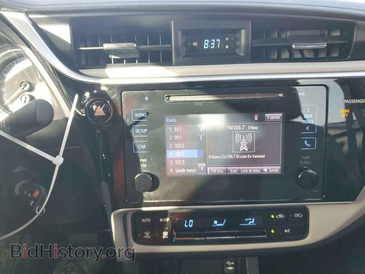 2017 TOYOTA COROLLA - VIN: 5YFBURHE3HP720699 - Фото 9