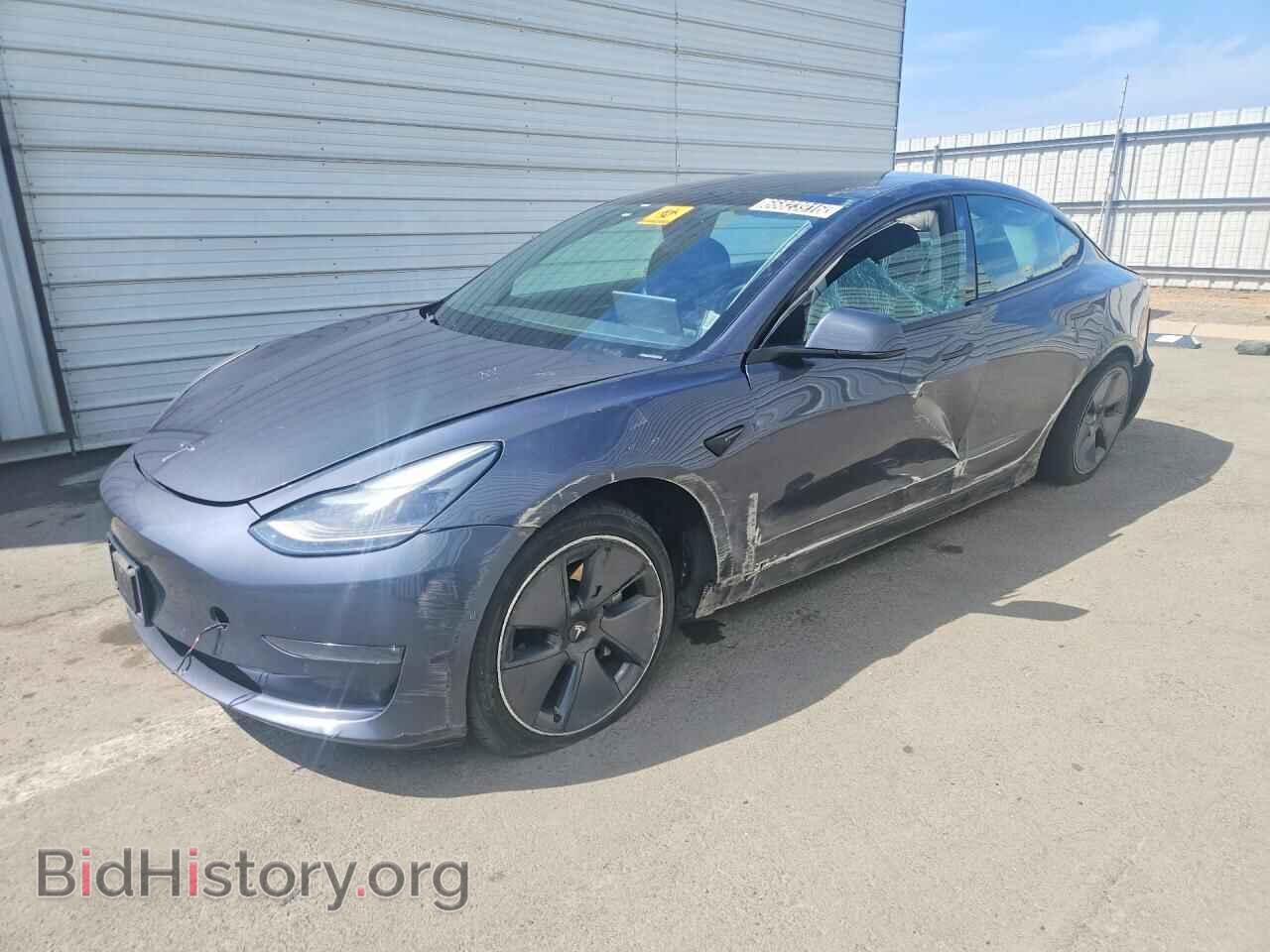 Photo 5YJ3E1EB8NF299034 - TESLA MODEL 3 2022