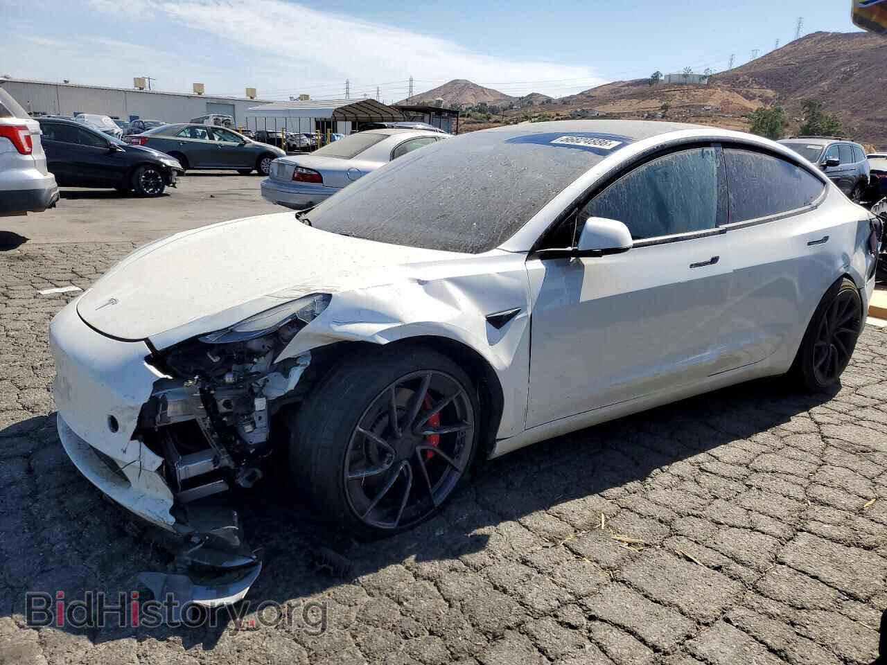 Photo 5YJ3E1ECXMF072225 - TESLA MODEL 3 2021