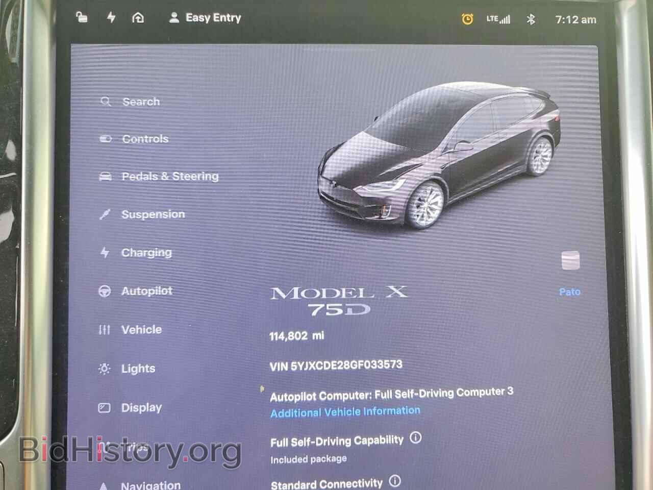 2016 TESLA MODEL X - VIN: 5YJXCDE28GF033573 - Photo 9