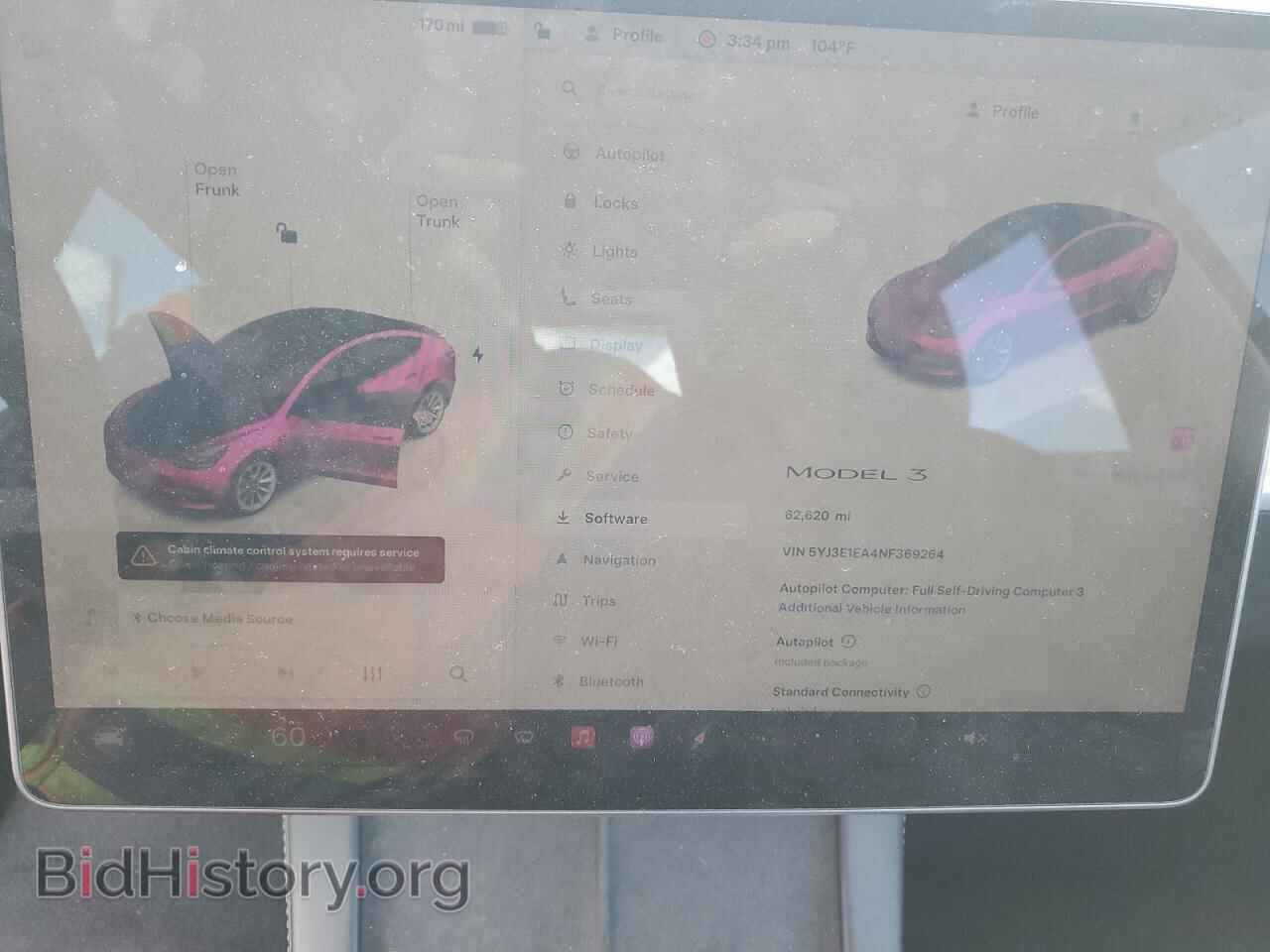 2022 TESLA MODEL 3 - VIN: 5YJ3E1EA4NF369264 - Photo 9