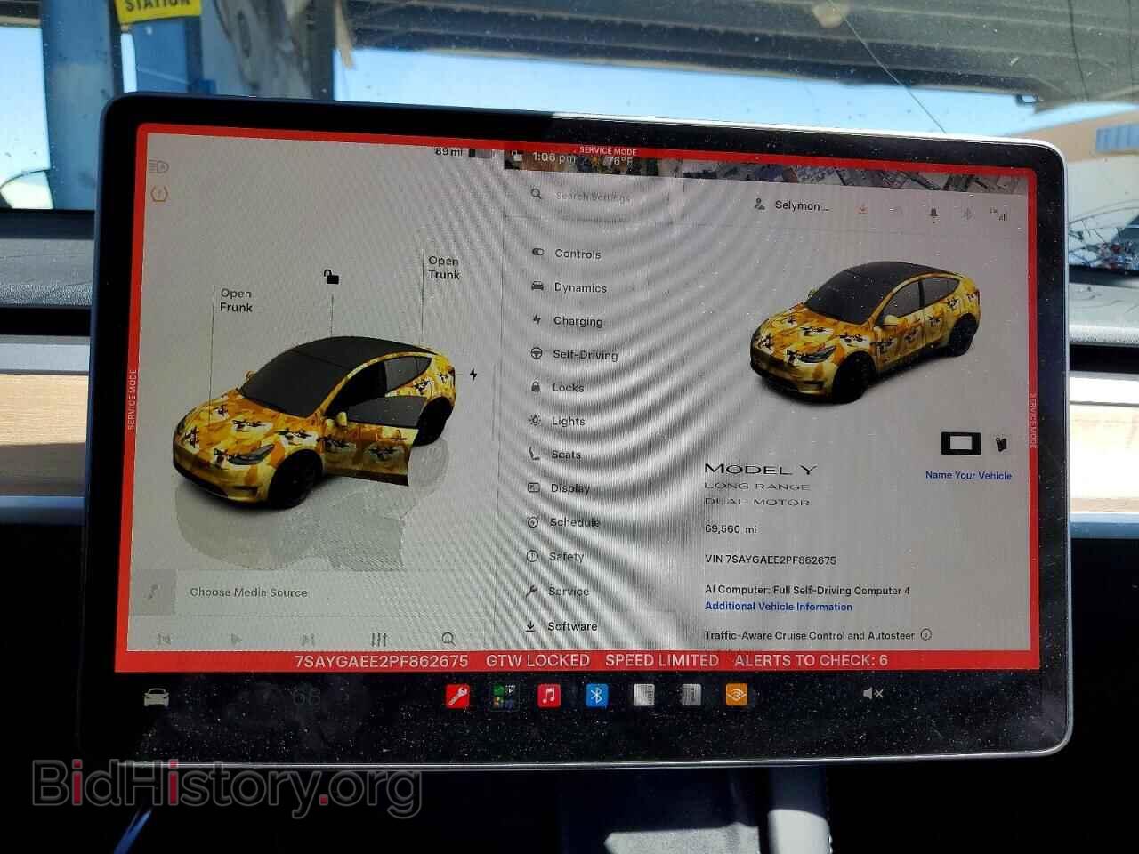 2023 TESLA MODEL Y - VIN: 7SAYGAEE2PF862675 - Photo 9