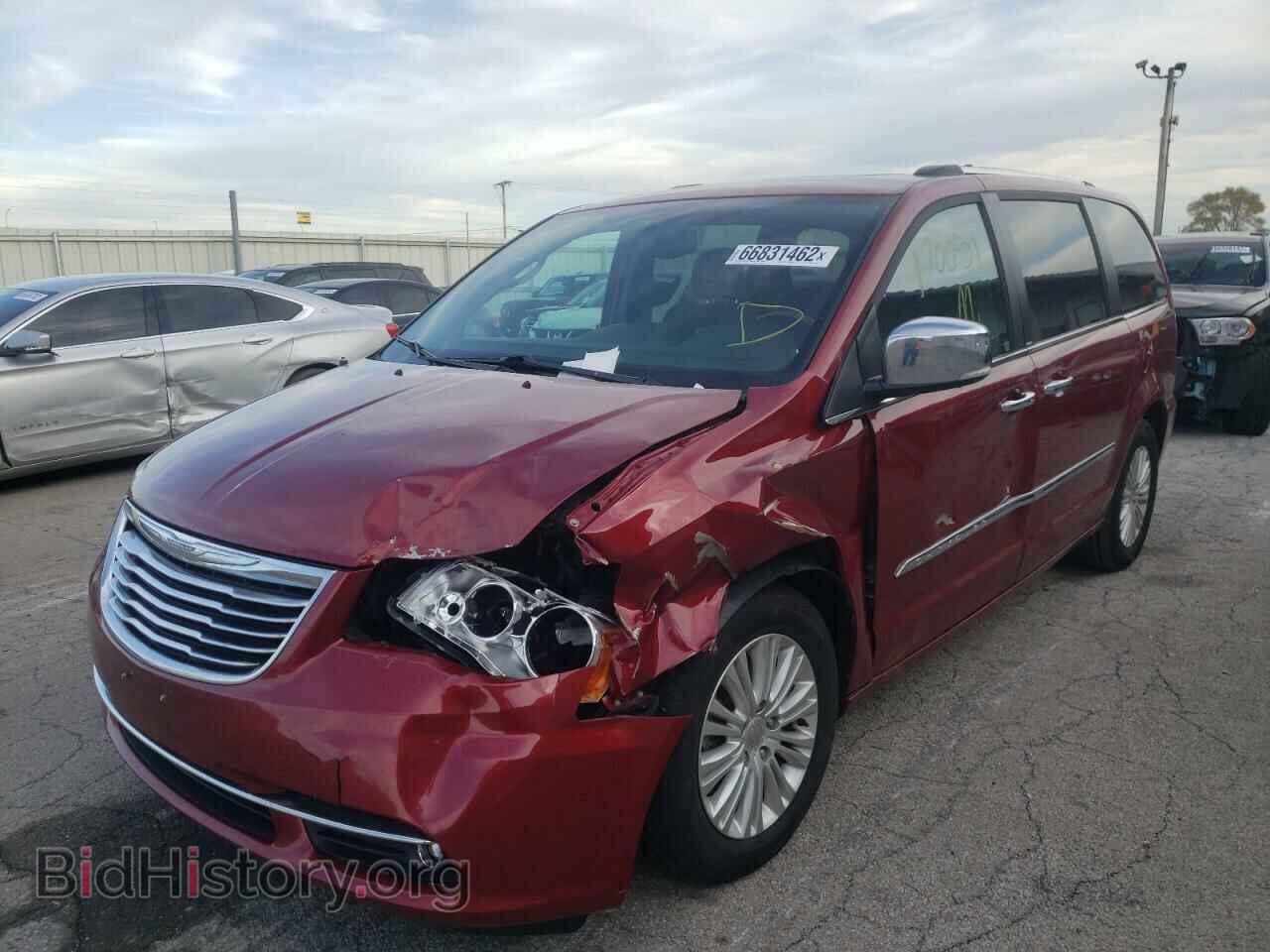 2014 CHRYSLER MINIVAN - VIN: 2C4RC1GG9ER172337 - Фото 2