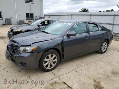 2011 Toyota CAMRY Base, серый — VIN 4T1BF3EK2BU198056, Copart