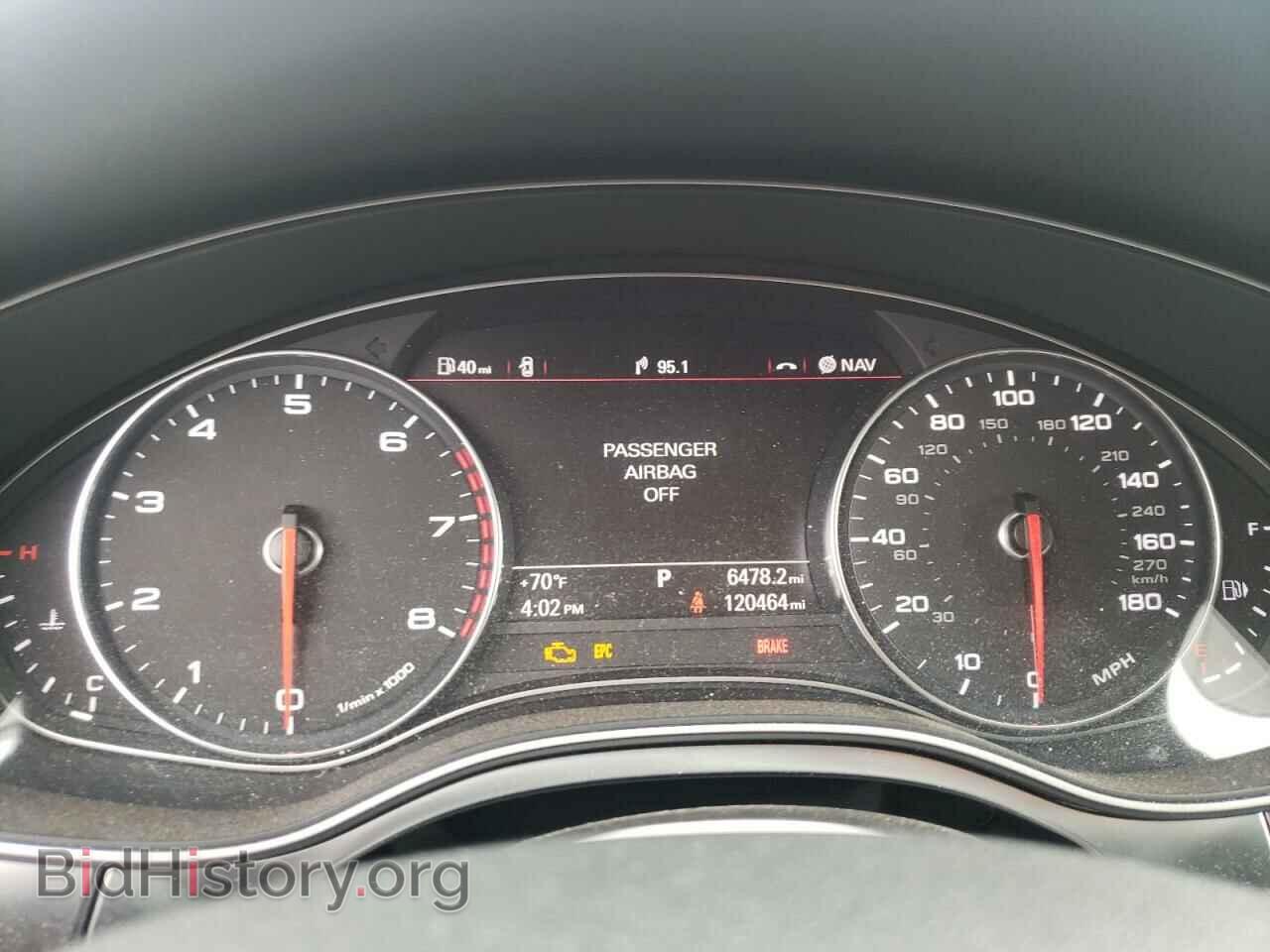 2012 AUDI A7 - VIN: WAUSGAFC2CN018855 - Фото 9