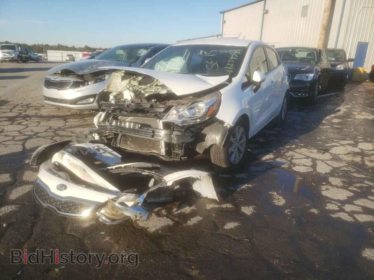 2015 KIA RIO - VIN: KNADN4A37F6424393 - Фото 2