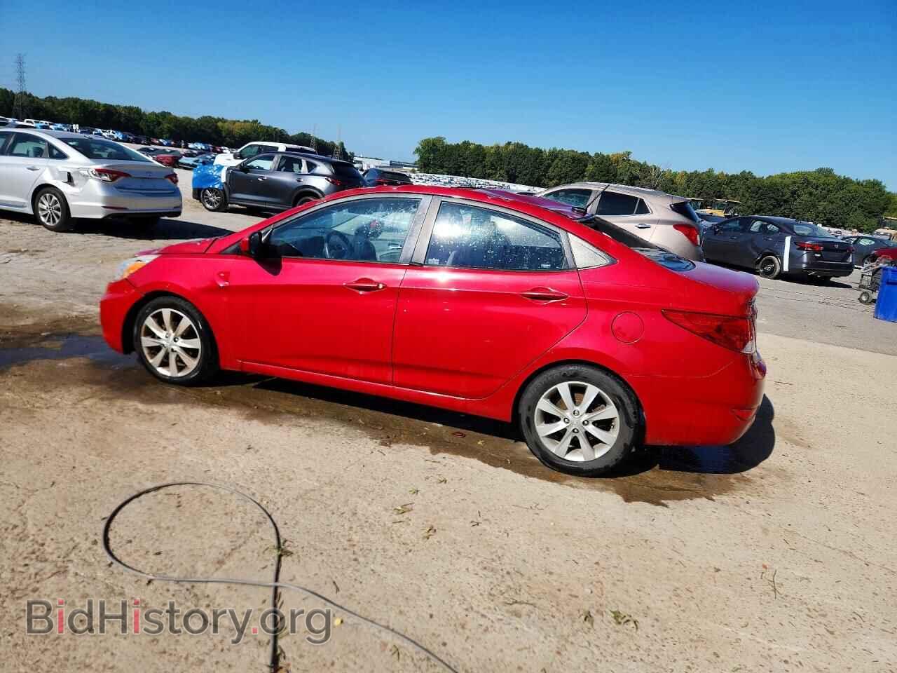 2014 HYUNDAI ACCENT - VIN: KMHCU4AE3EU604205 - Фото 2