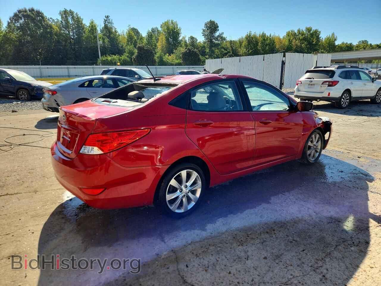 2014 HYUNDAI ACCENT - VIN: KMHCU4AE3EU604205 - Фото 3