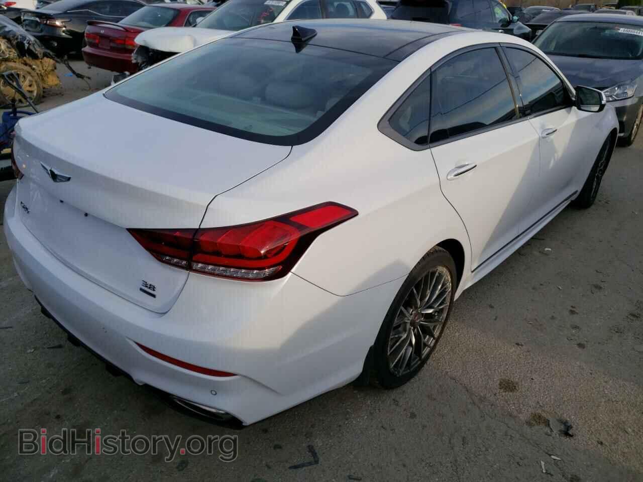 2019 GENESIS G80 - VIN: KMHGN4JEXKU290790 - Фото 4