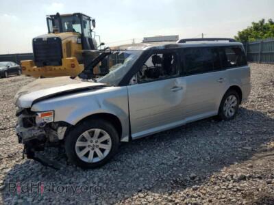 2012 Ford FLEX SE, серебристый — VIN 2FMGK5BC4CBD12351, Copart