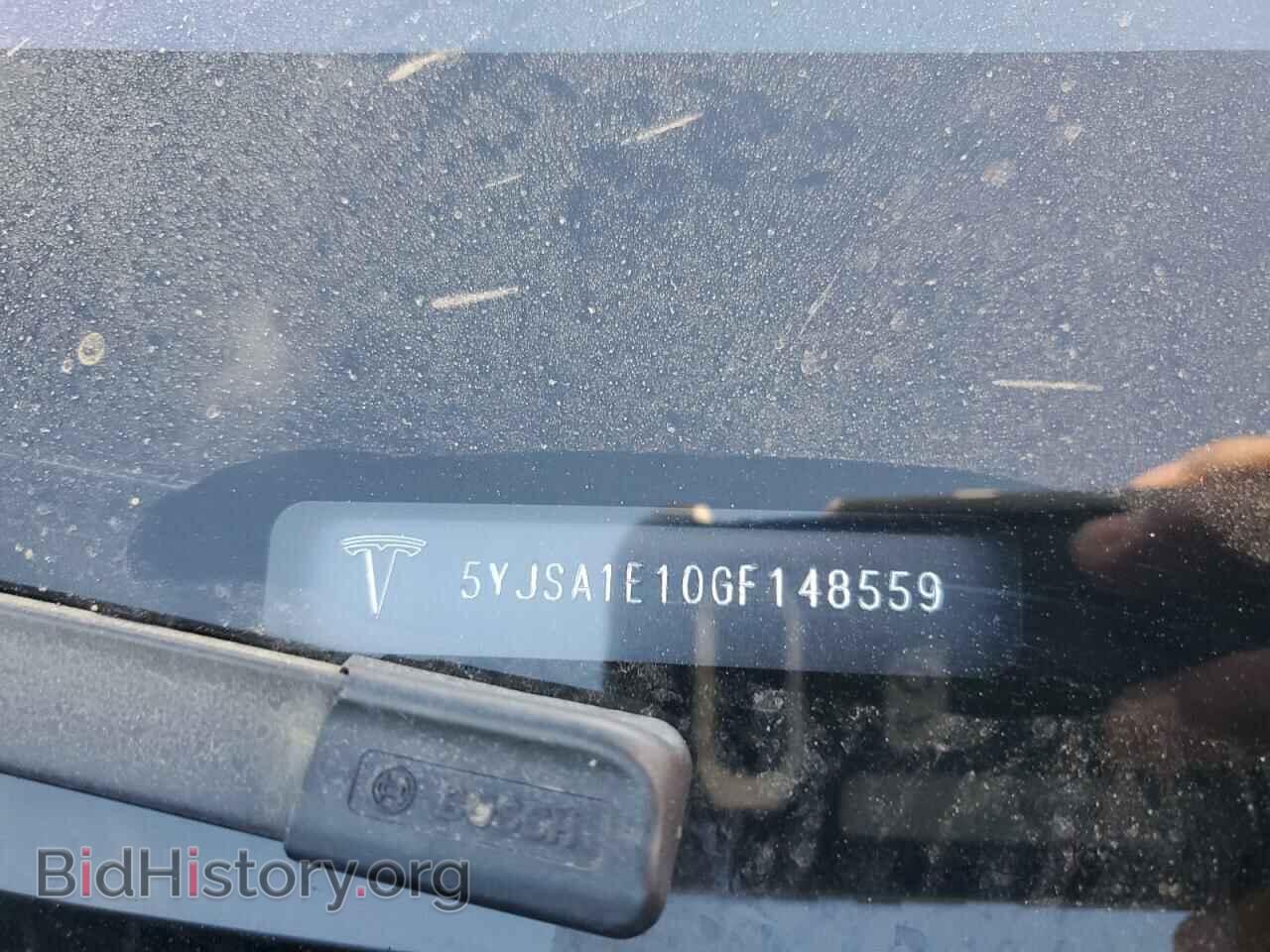 2016 TESLA MODEL S - VIN: 5YJSA1E10GF148559 - Фото 12