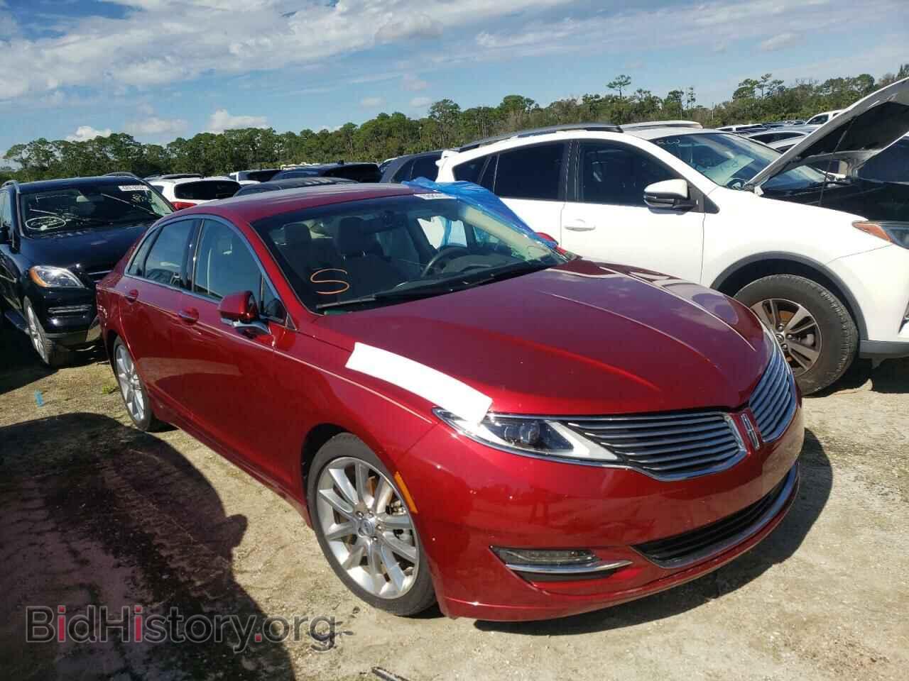 Фотография 3LN6L2LU8GR621195 - LINCOLN MKZ 2016