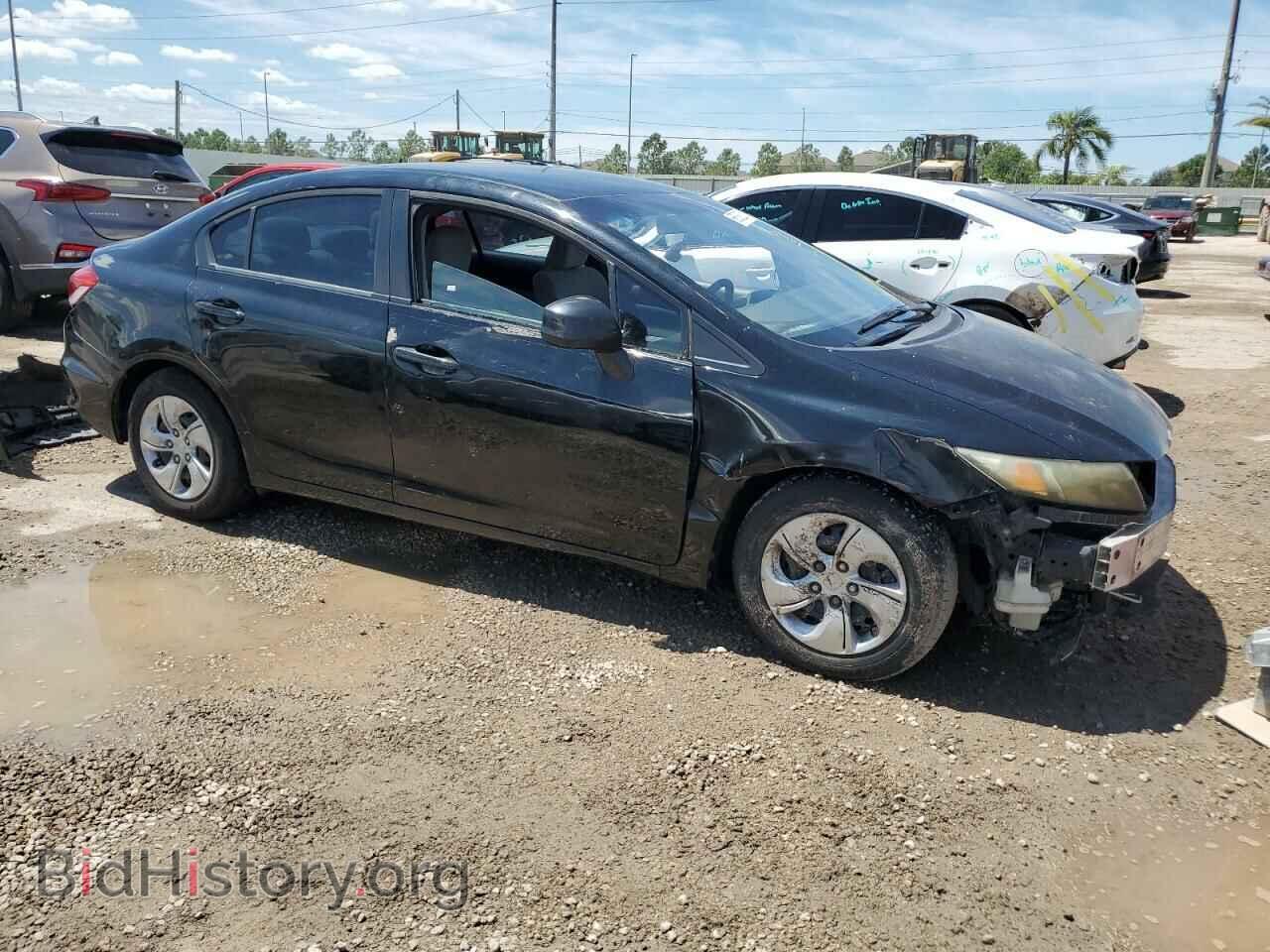2013 HONDA CIVIC - VIN: 19XFB2F53DE213914 - Фото 4