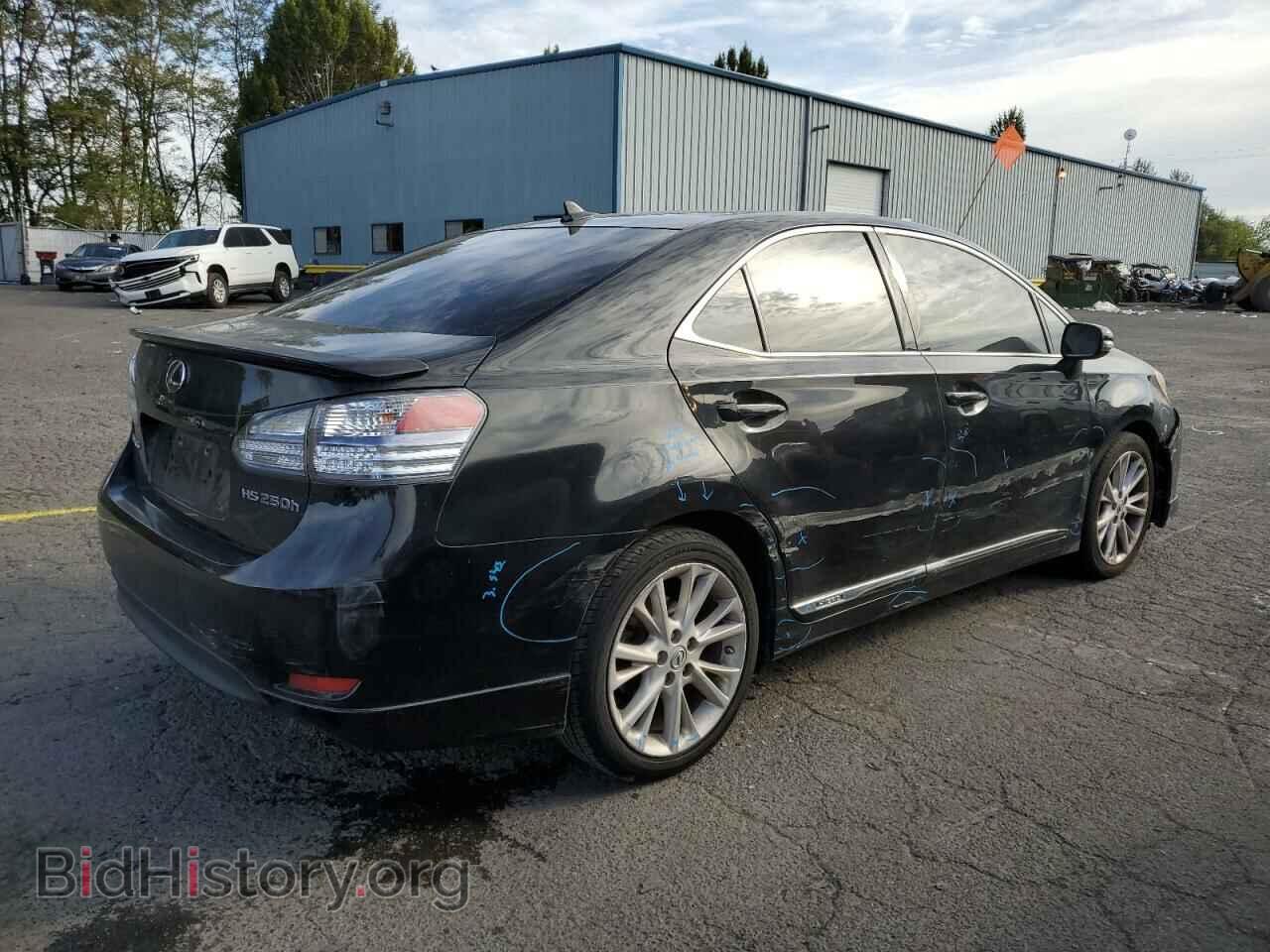 2010 LEXUS HS - VIN: JTHBB1BA0A2021160 - Фото 3