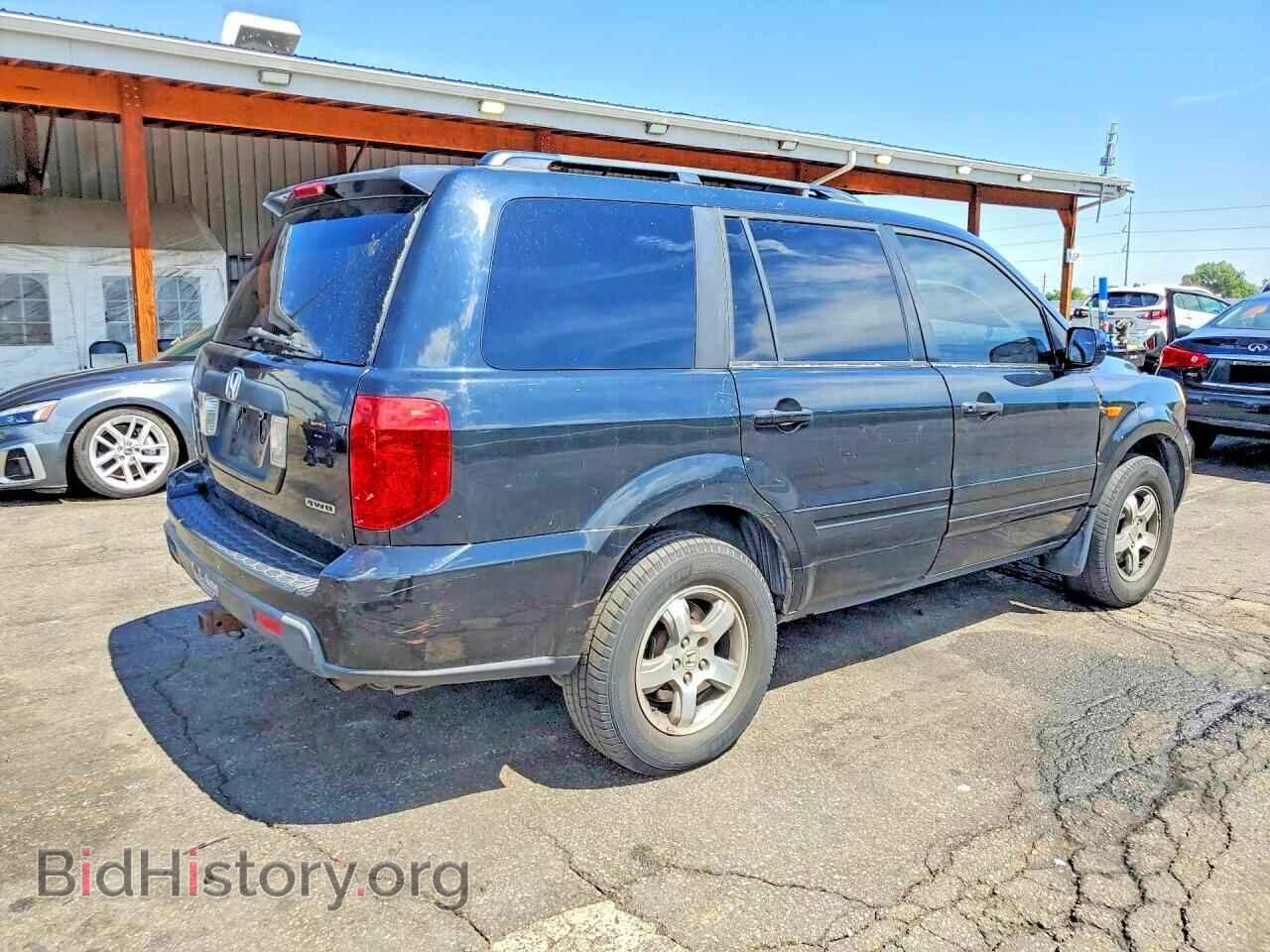 2006 HONDA PILOT - VIN: 2HKYF18446H531969 - Фото 3