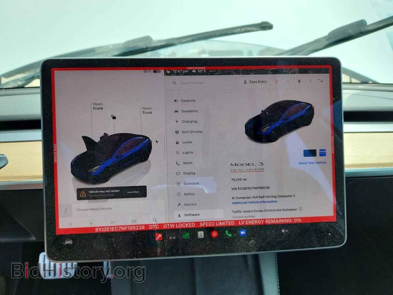 2022 TESLA MODEL 3 - VIN: 5YJ3E1EC7NF195238 - Photo 9