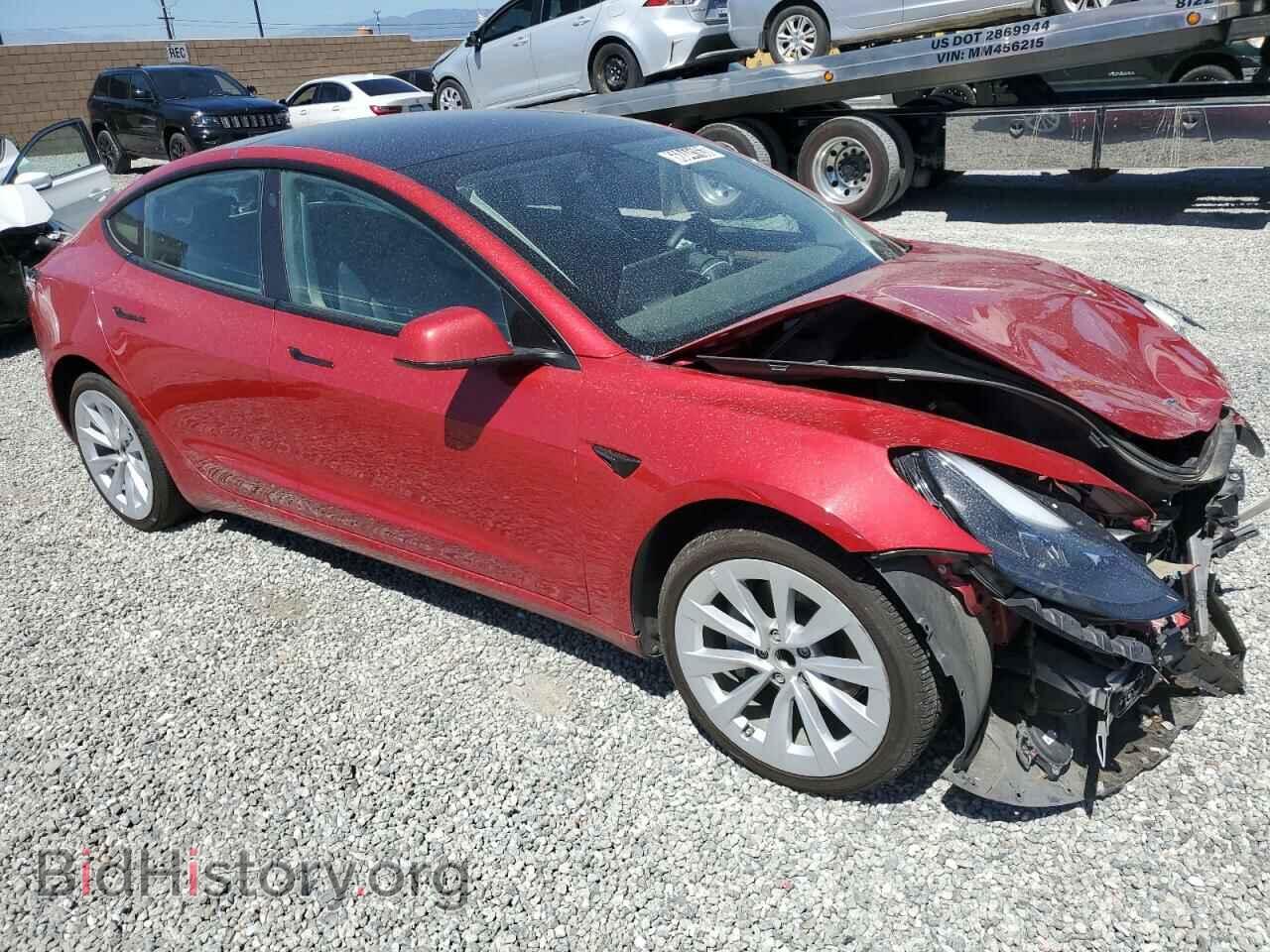 2022 TESLA MODEL 3 - VIN: 5YJ3E1EA2NF303957 - Фото 4