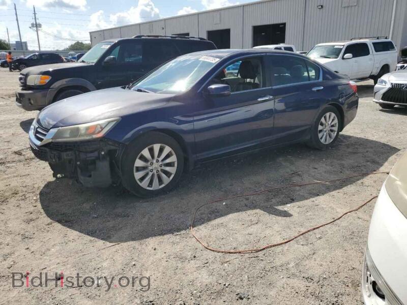 2013 Honda ACCORD EXL (VIN 1HGCR2F83DA138564) — photo 1 of 12, Copart, damage: front end