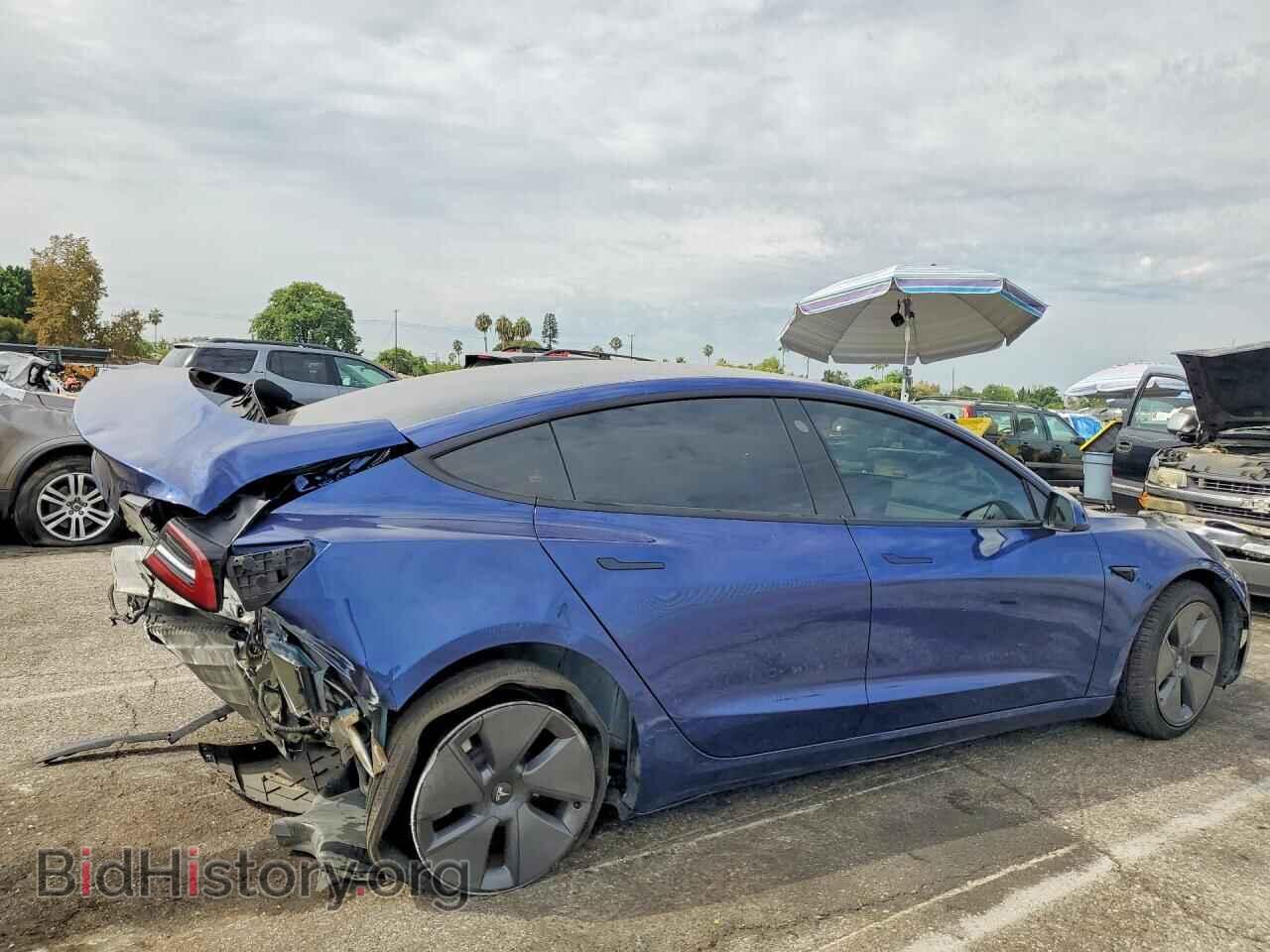 2022 TESLA MODEL 3 - VIN: 5YJ3E1EAXNF372721 - Фото 3