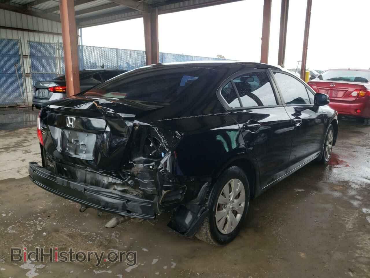 2012 HONDA CIVIC - VIN: 19XFB2F51CE057211 - Фото 4