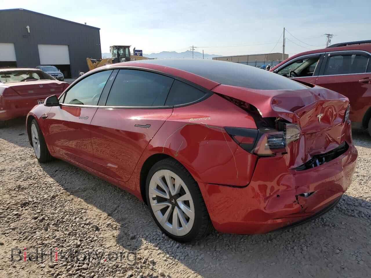 2022 TESLA MODEL 3 - VIN: 5YJ3E1EB8NF143575 - Фото 2