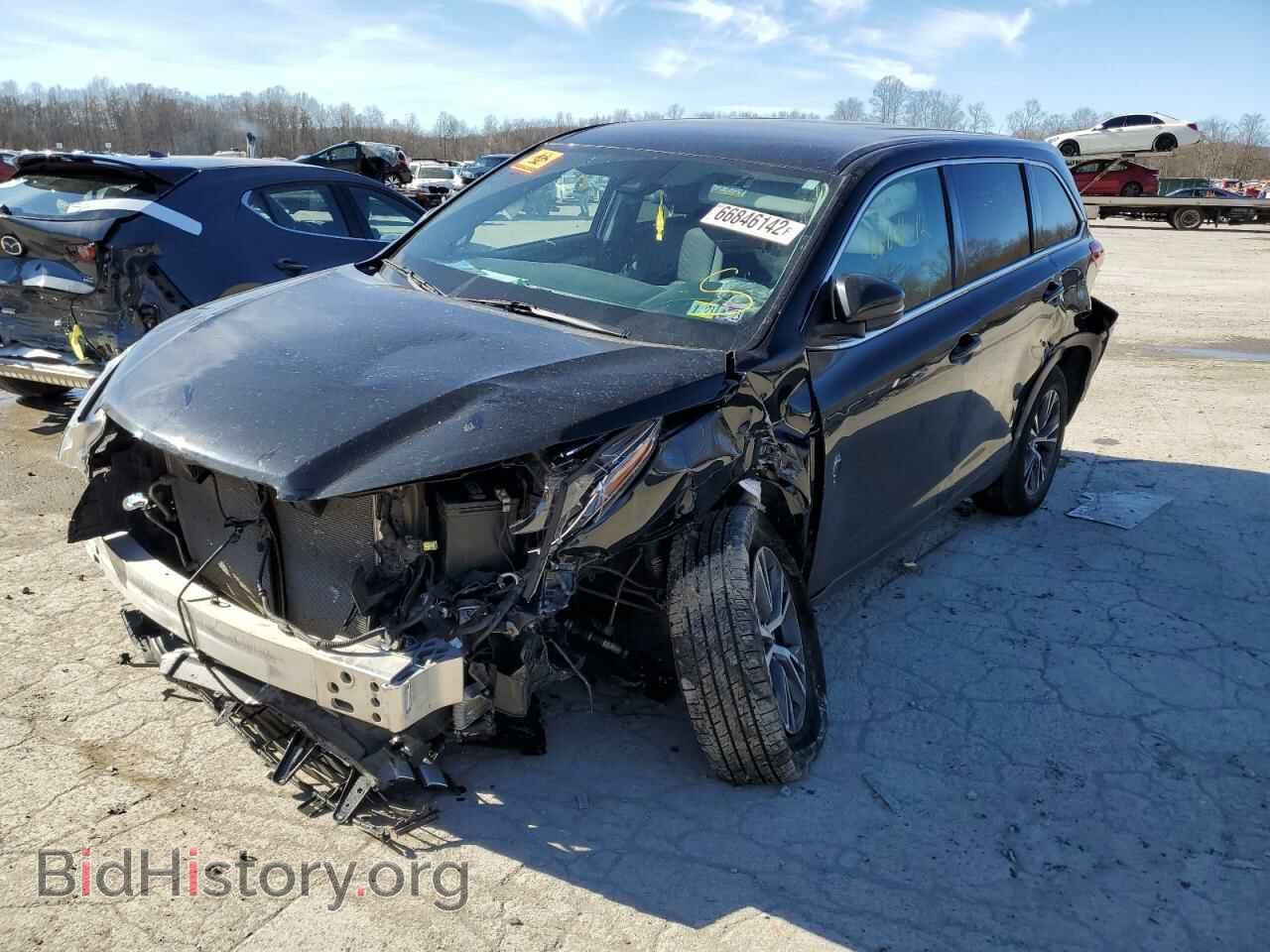 2019 TOYOTA HIGHLANDER - VIN: 5TDZZRFH8KS299512 - Фото 2