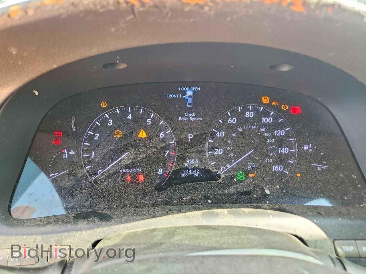 2007 LEXUS LS460 - VIN: JTHBL46FX75019928 - Photo 9
