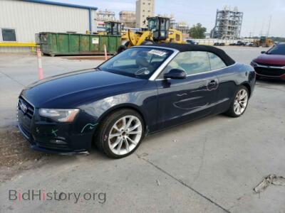 2013 Audi A5 Premium, черный — VIN WAUCFAFH7DN004552, Copart