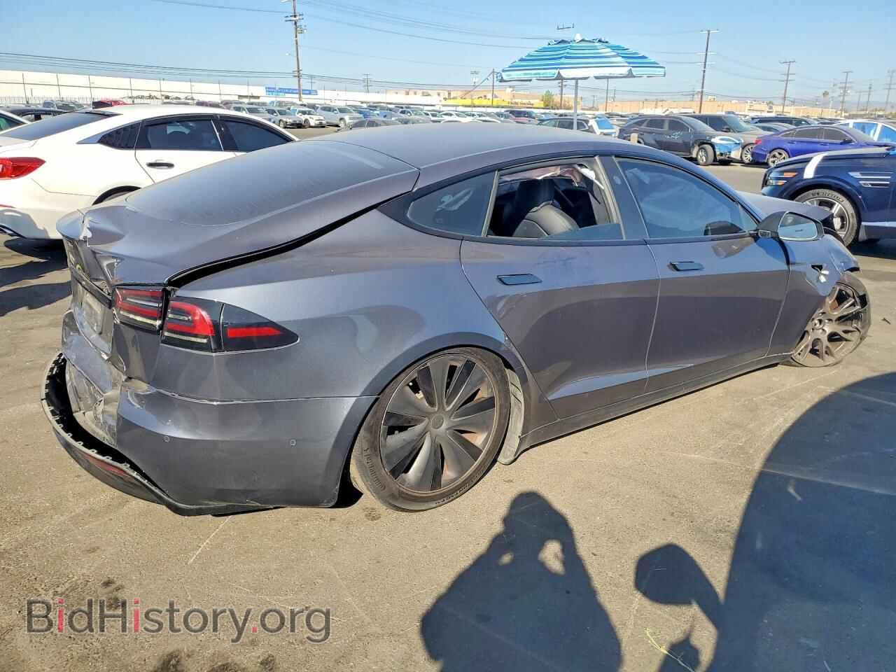 2022 TESLA MODEL S - VIN: 5YJSA1E51NF492837 - Photo 3