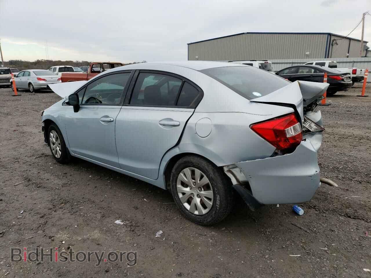 2012 HONDA CIVIC - VIN: 2HGFB2F58CH593143 - Фото 2