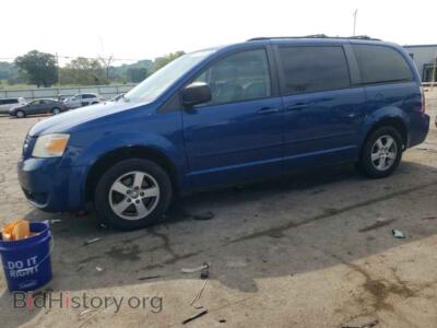 2010 Dodge CARAVAN Hero, синий — VIN 2D4RN3D10AR455891, Copart