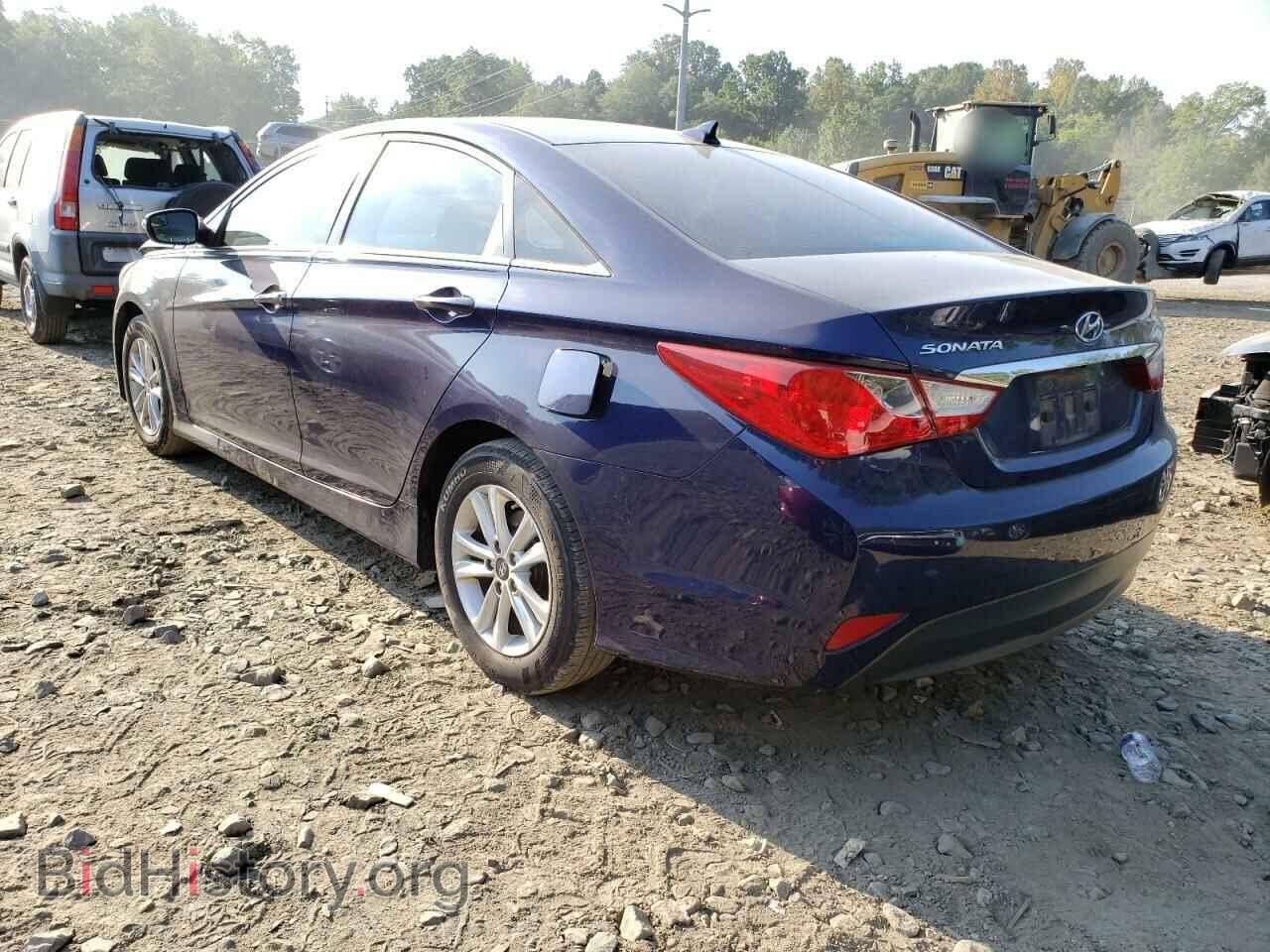 2014 HYUNDAI SONATA - VIN: 5NPEB4AC0EH914632 - Фото 2