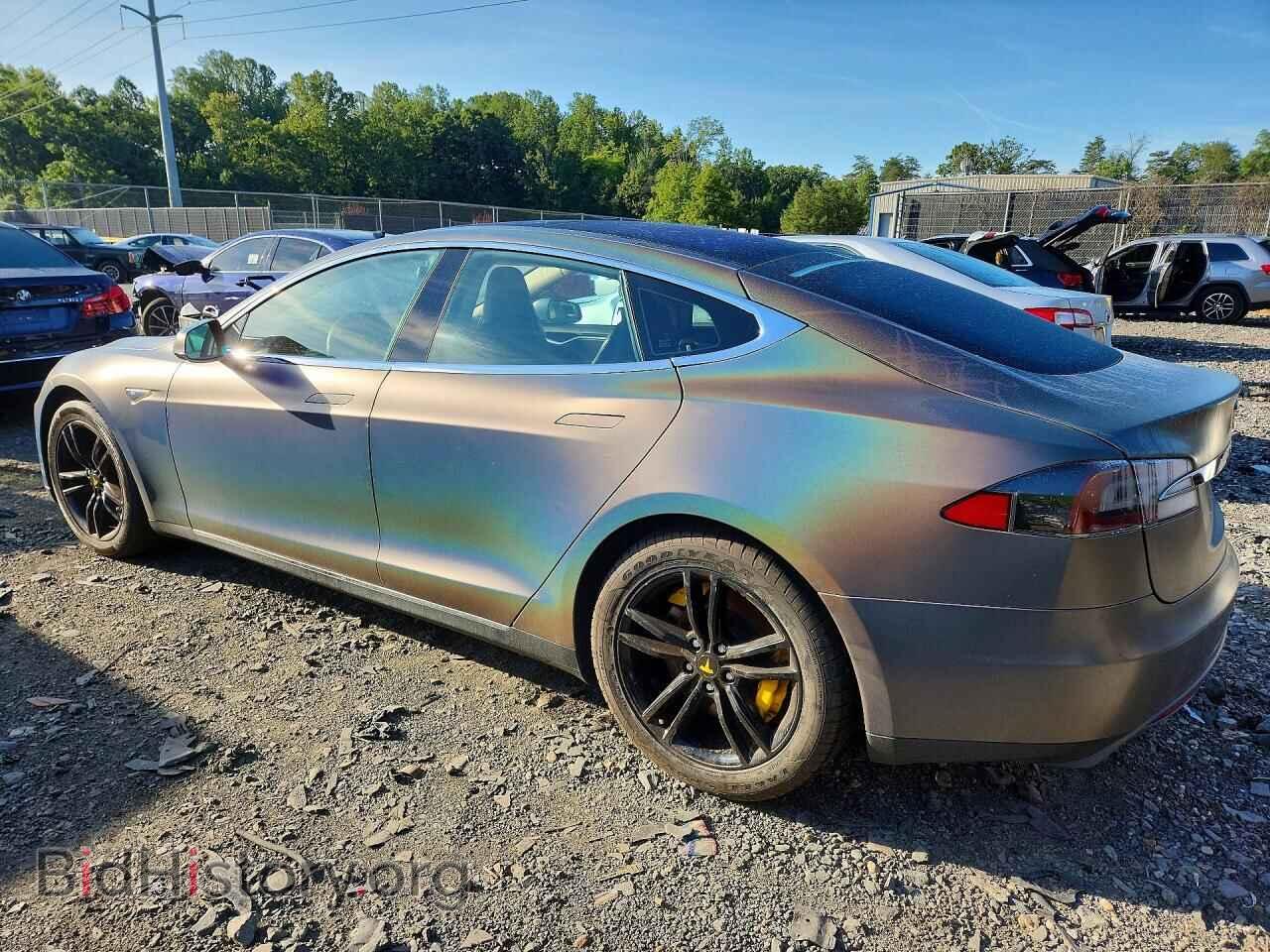 2014 TESLA MODEL S - VIN: 5YJSA1S12EFP35699 - Фото 2