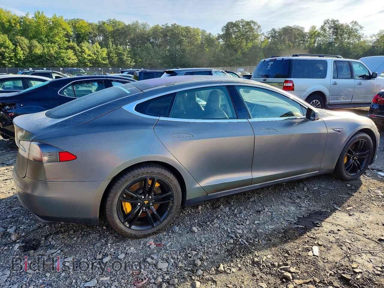2014 TESLA MODEL S - VIN: 5YJSA1S12EFP35699 - Фото 3
