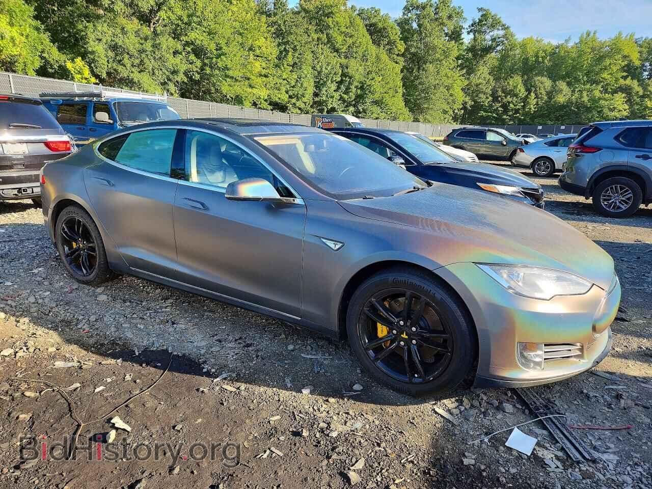 2014 TESLA MODEL S - VIN: 5YJSA1S12EFP35699 - Фото 4
