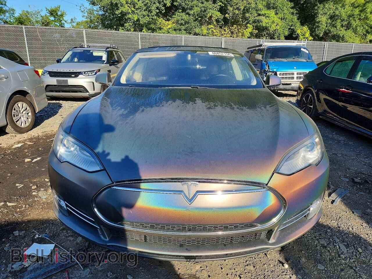 2014 TESLA MODEL S - VIN: 5YJSA1S12EFP35699 - Фото 5
