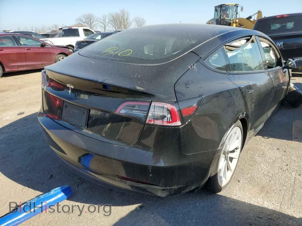 2022 TESLA MODEL 3 - VIN: 5YJ3E1EA8NF188636 - Фото 3