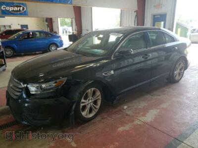 2014 Ford TAURUS SEL, черный — VIN 1FAHP2E84EG105847, Copart