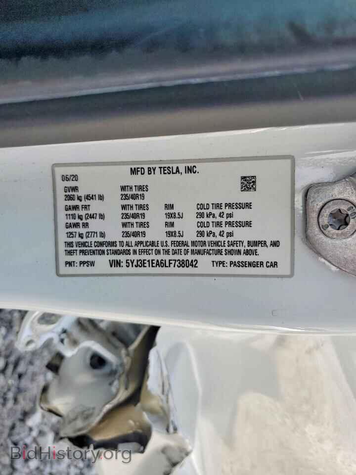 2020 TESLA MODEL 3 - VIN: 5YJ3E1EA6LF738042 - Photo 12
