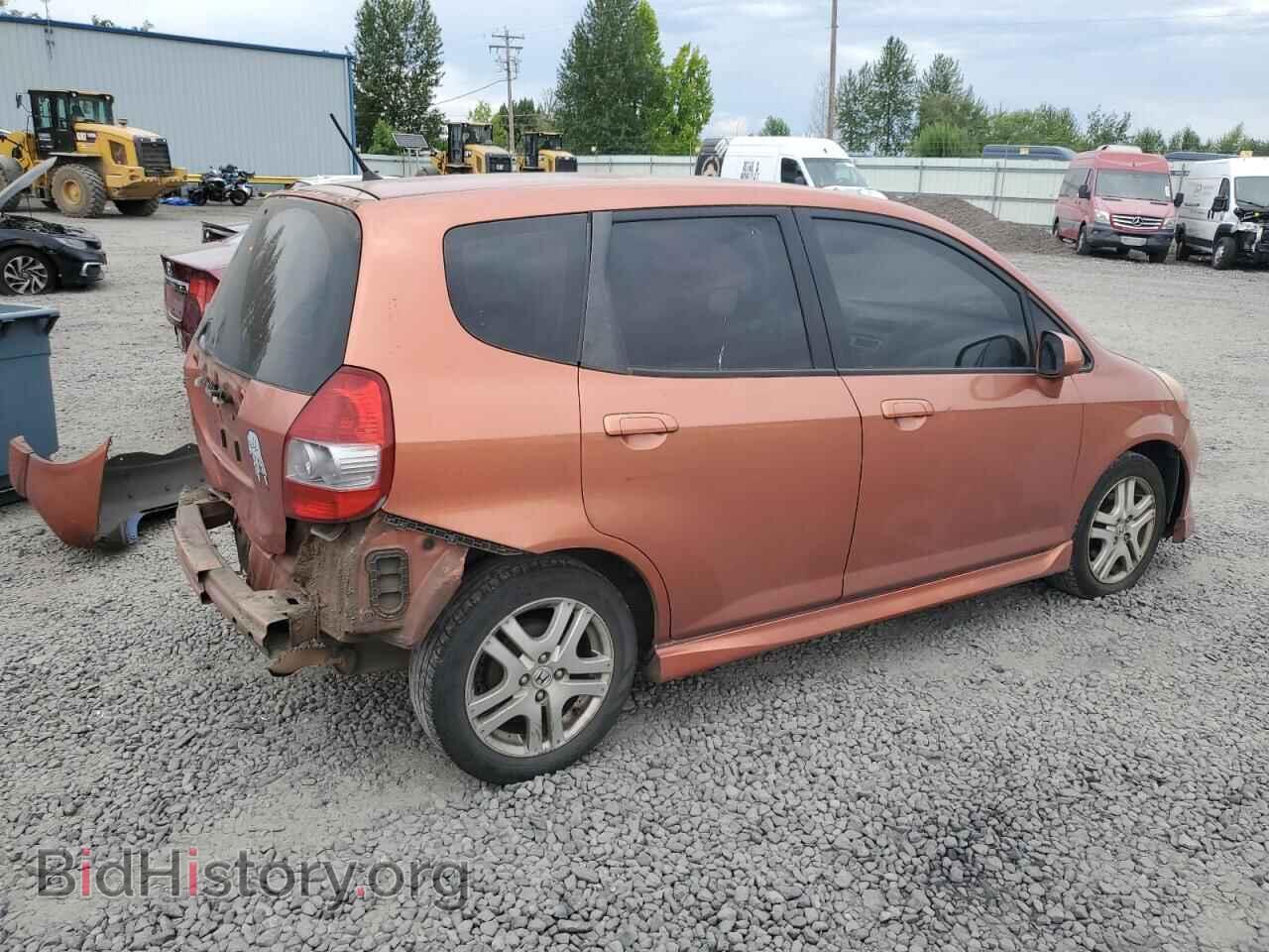 2007 HONDA FIT - VIN: JHMGD38687S008812 - Фото 3