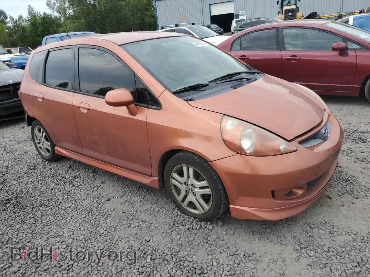 2007 HONDA FIT - VIN: JHMGD38687S008812 - Фото 4