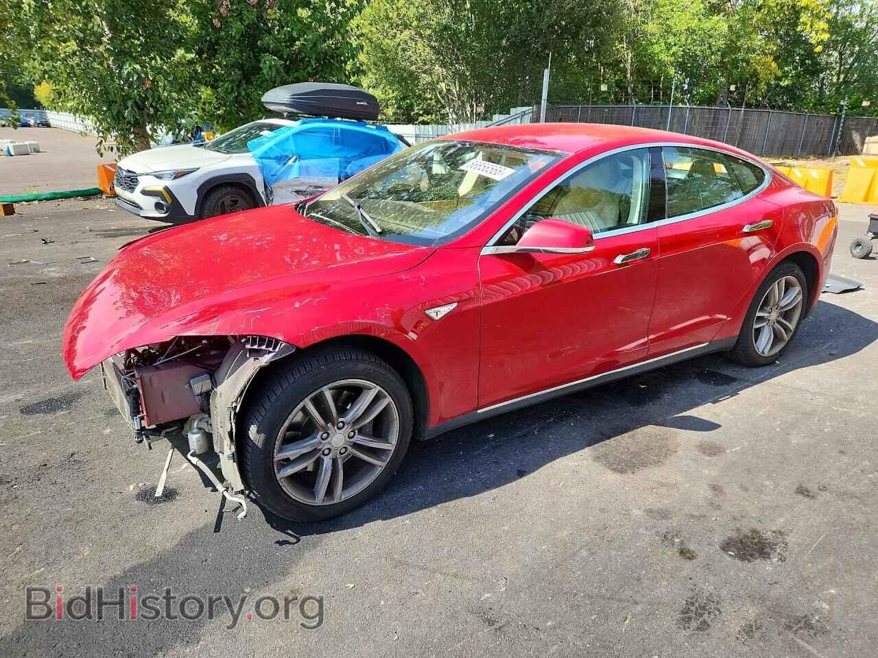Photo 5YJSA1H28FFP78655 - TESLA MODEL S 2015