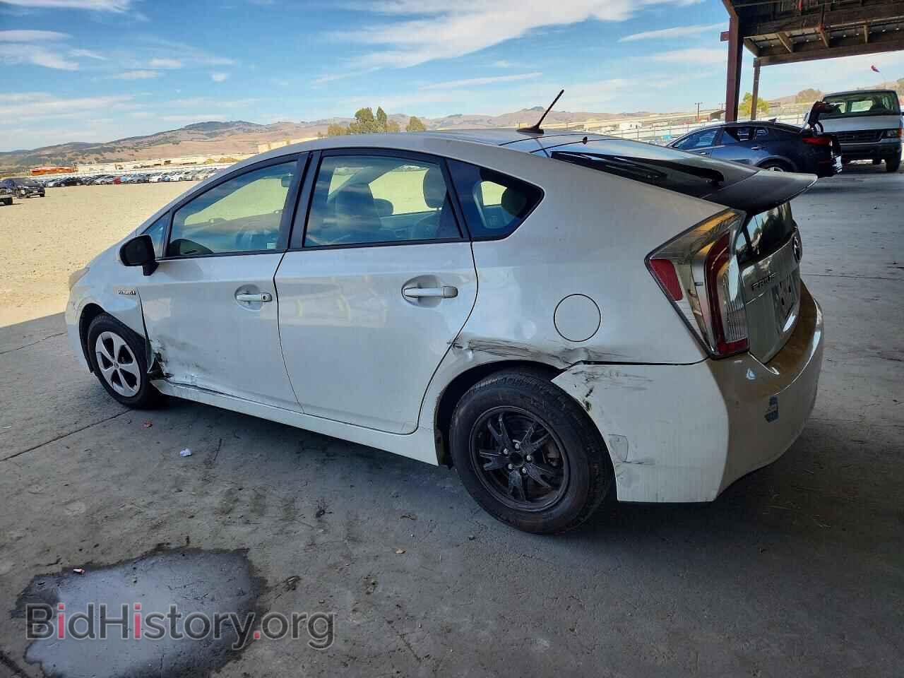 2012 TOYOTA PRIUS - VIN: JTDKN3DU4C5513560 - Фото 2